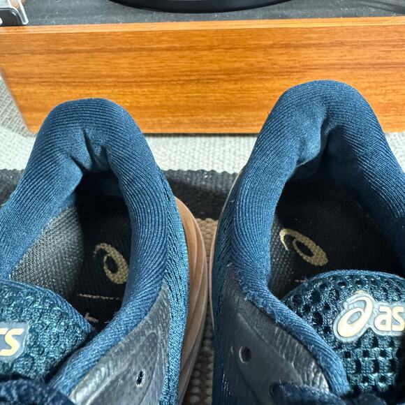 ASICS Gel-Excite Running Sneaker Women 9 Blue/Champagne Athleisure Walking Shoe - Picture 9 of 10